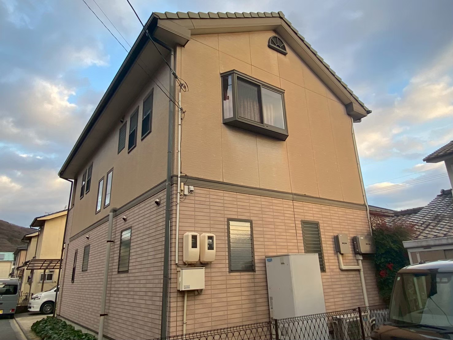 塗装前のお家