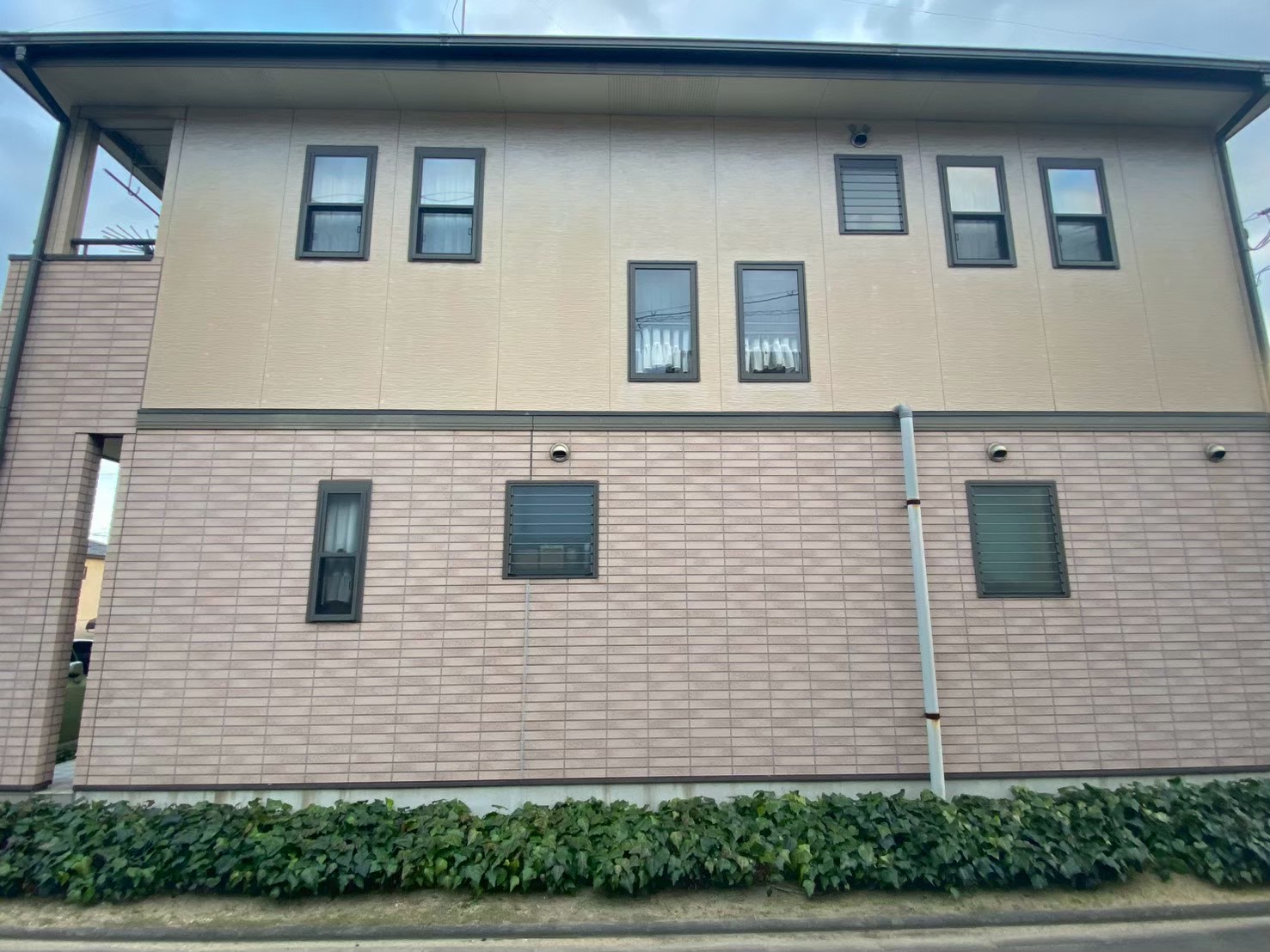 塗装前のお家