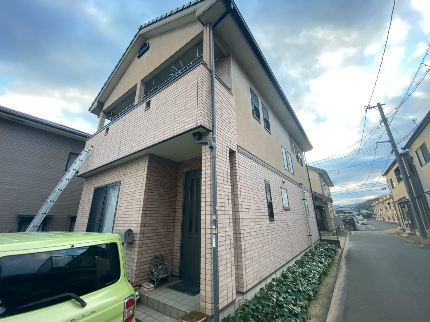 塗装前の外壁