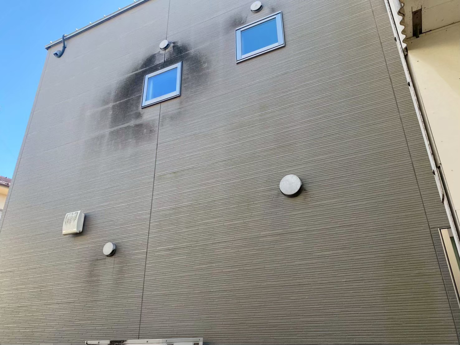 塗装前のお家