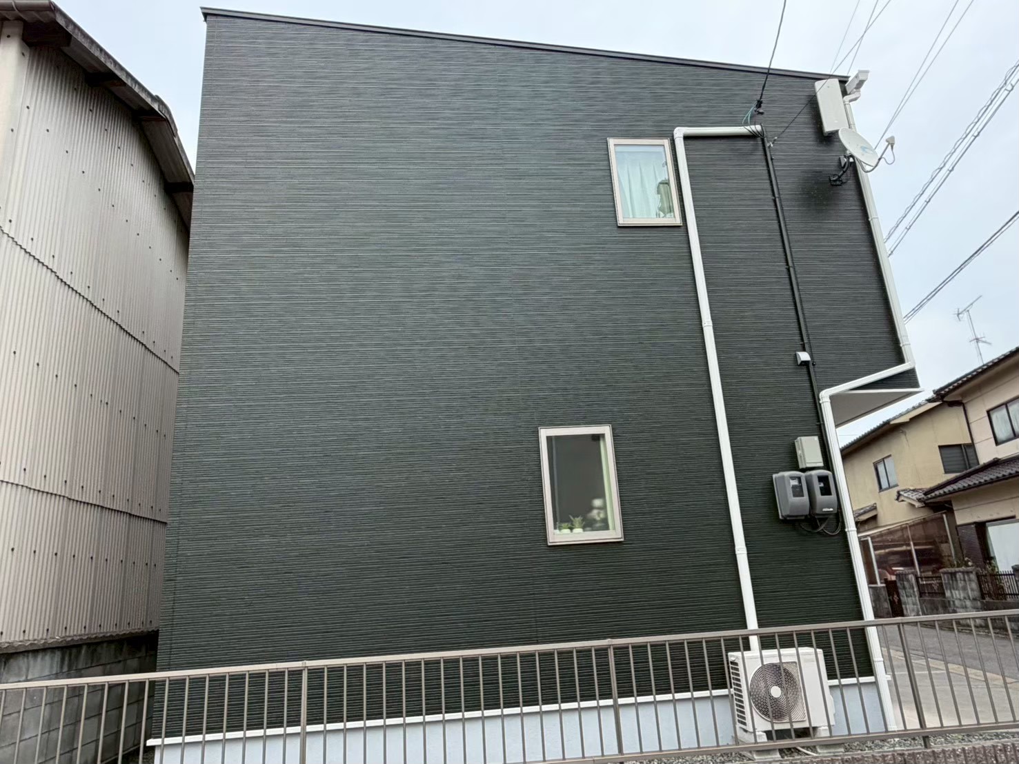 塗装完了後の外壁