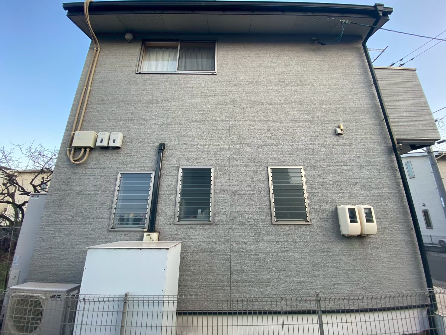 塗装前のお家